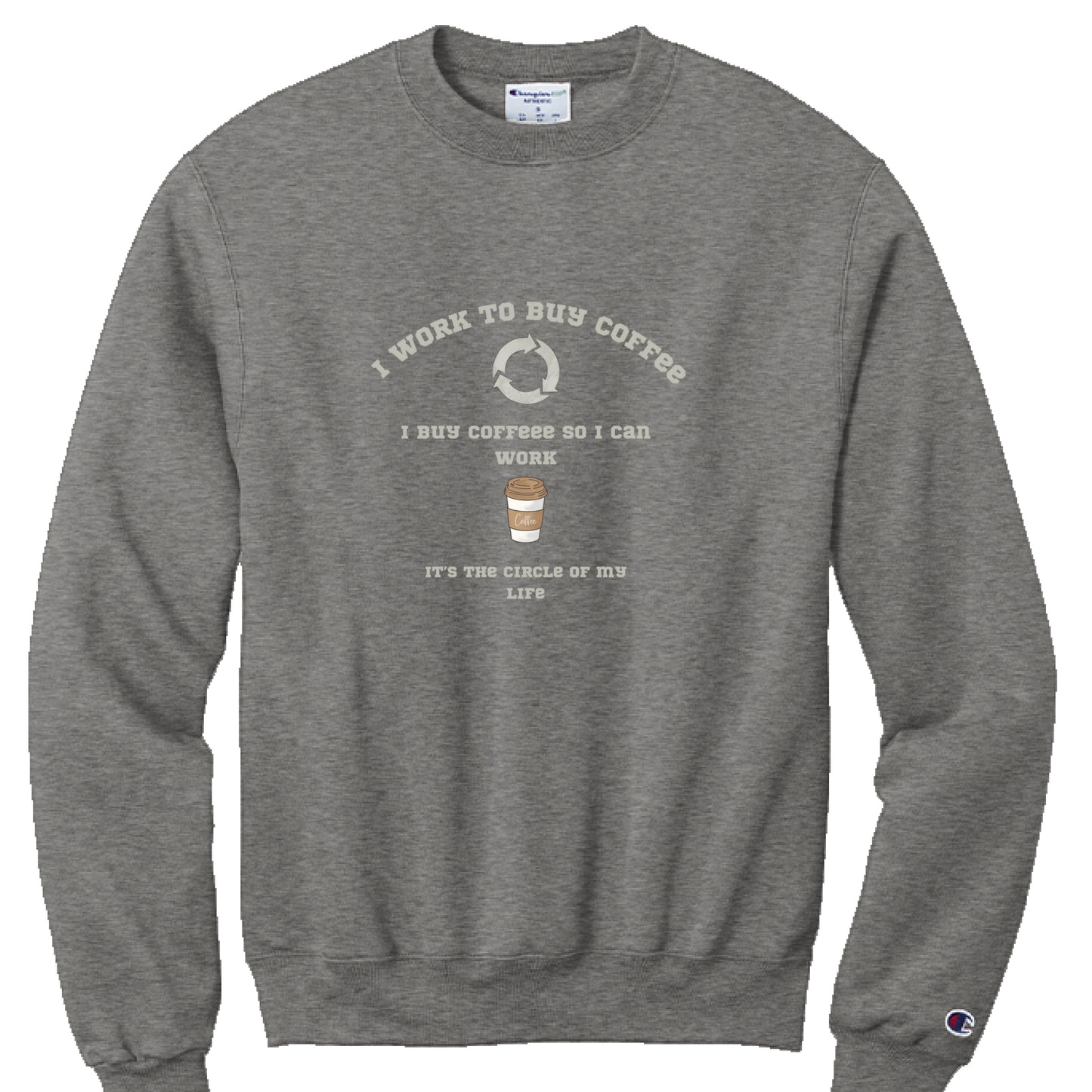 CHARCOAL HEATHER - FRONT